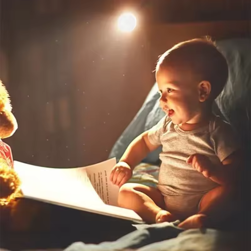 Motion Sensor LED Night Light – USB Rechargeable, Wireless Closet & Cabinet Lamp