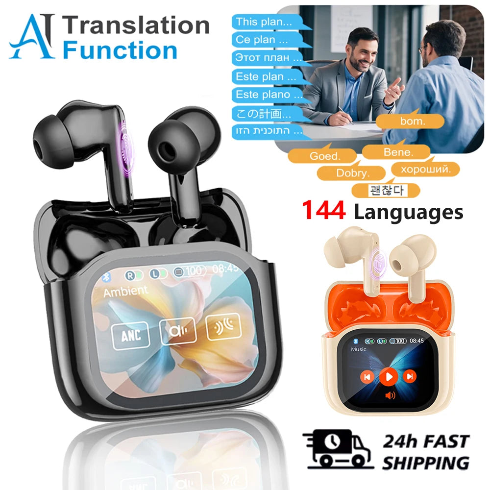 LinguaPods™ AI Translator Earbuds 🌍🎧